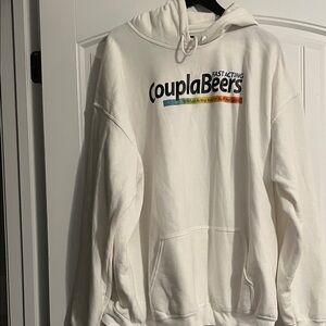 Fast Acting Couple Of BEERS Hoodie 4XL